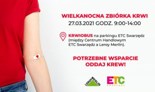 KRWIOBUS W SWARZĘDZU – oddaj krew dla potrzebujących!