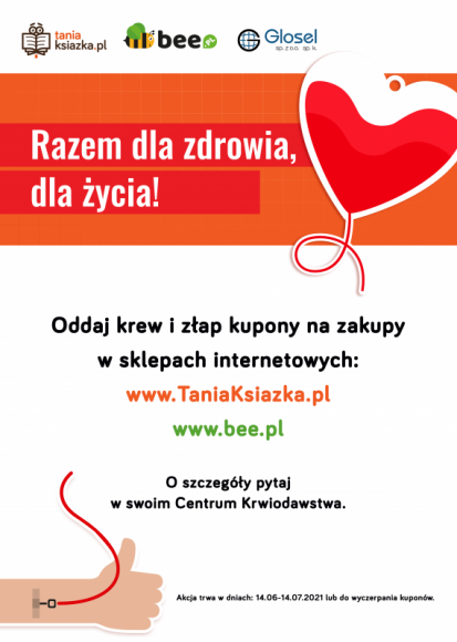 Glosel wspiera dawców krwi